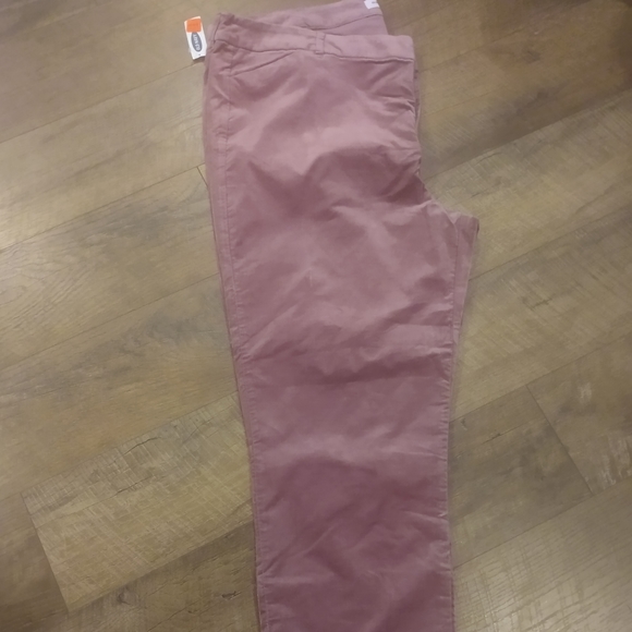 Velvet Lavender/Mauve Straight Leg Pants - Picture 4 of 7
